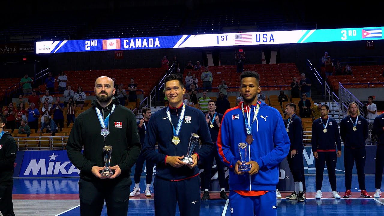 2023 NORCECA Continental Championship | USA vs CAN Finals Highlights background