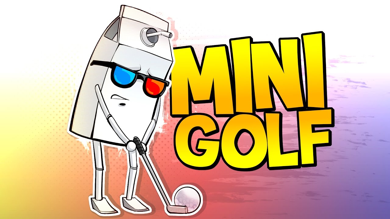 Nanners' Gets MAD! - Golf It (Funny Moments) background