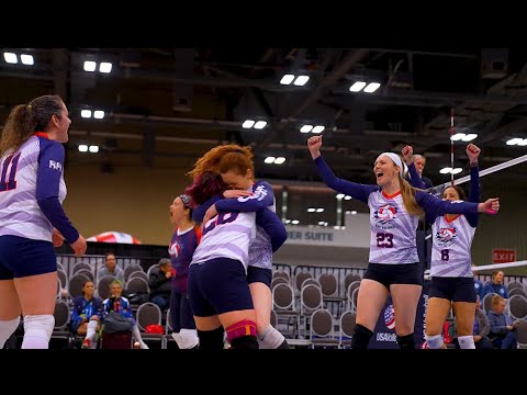 2024 USA Volleyball Open National Championship Final Day background