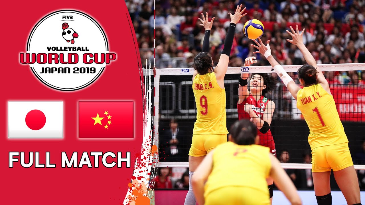 Japan 🆚 China - Full Match | Women’s Volleyball World Cup 2019 backdrop