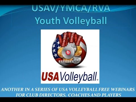 YMCA-USAV Youth/Mini Volleyball Webinar backdrop