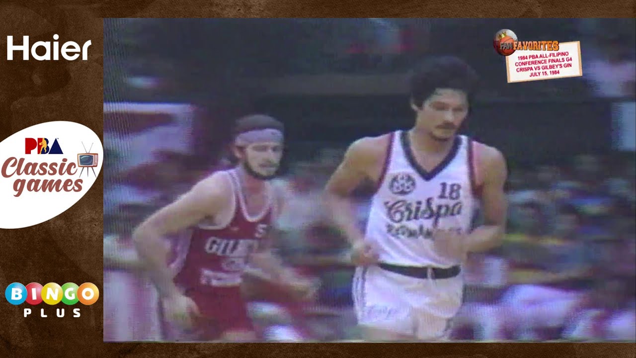#PBAClassicGames: 1984 All Filipino Cup Finals | CRISPA VS. GILBEY'S (July 15, 1984) - 3rd QUARTER background