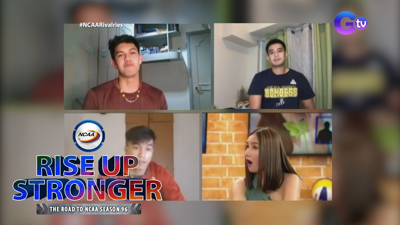 NCAA heartthrobs compete for Faye Lorenzo's heart | Rise Up Stronger background
