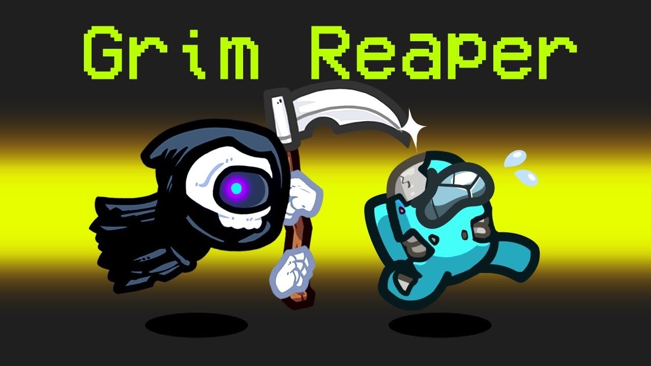 *NEW* GRIM REAPER Mod in Among Us backdrop