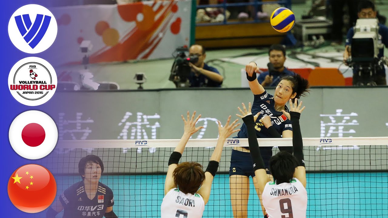 Japan vs. China - Full Match | Women's Volleyball World Cup 2015