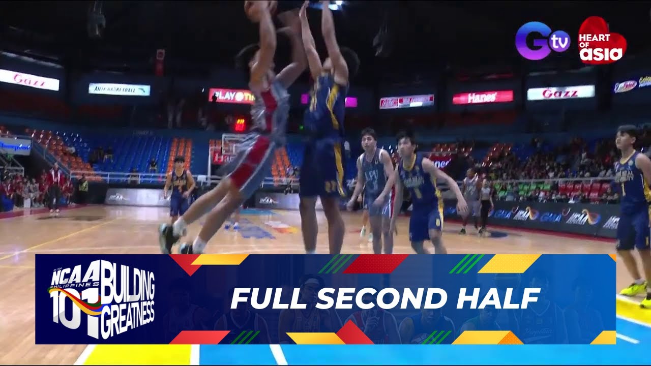 FULL SECOND HALF - LPU Pirates vs JRU Heavy Bombers | NCAA Season 101 background