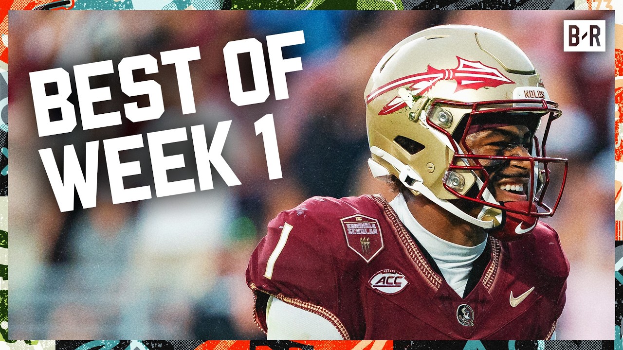 Best Moments of Week 1 | 2025 College Football Season background