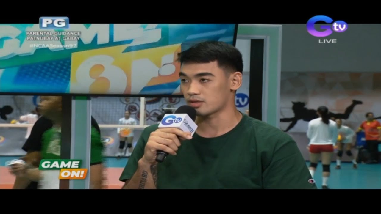 NCAA Season 97 | Justin Arana visits the NCAA after his PBA debut | Game On (June 11, 2022) background