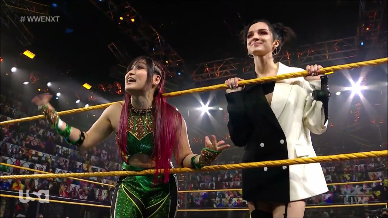 WWE NXT IO SHIRAI RETURNS 06/08/21
