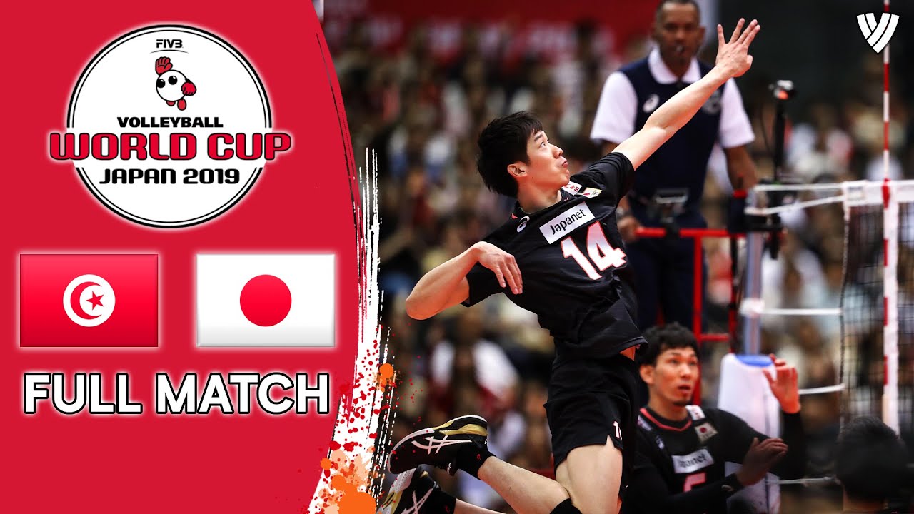 Tunisia 🆚 Japan - Full Match | Men’s Volleyball World Cup 2019 background