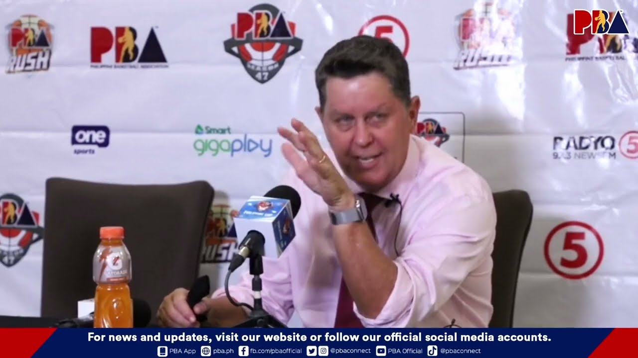 Tim Cone on his coaching staff stint with Miami Heat in the NBA Summer League background