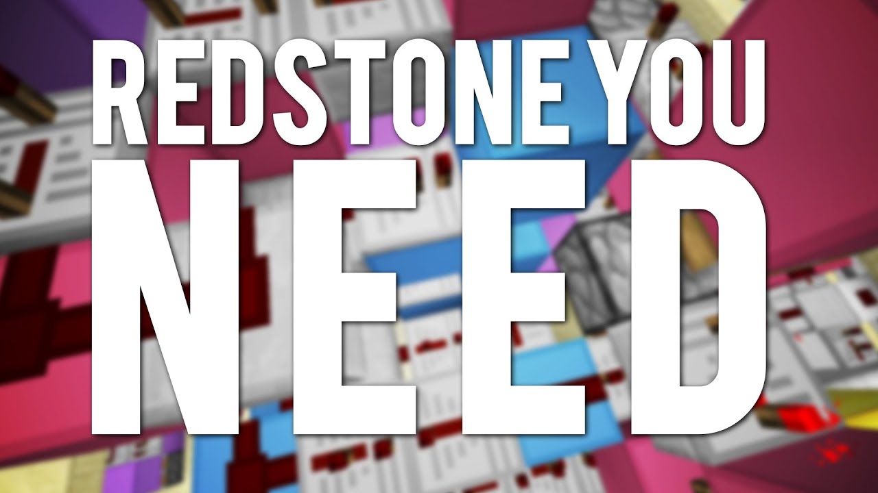 10 Redstone Builds You WILL NEED! background
