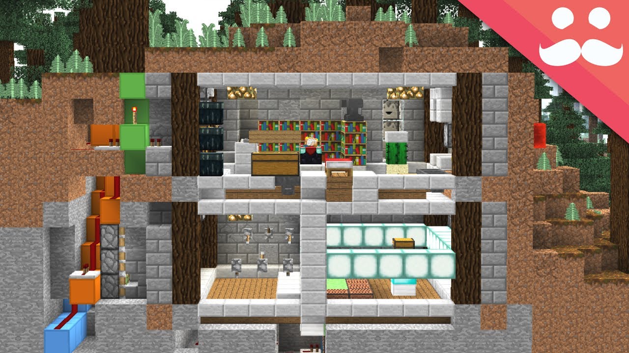 The 3 Hour SECURE MINECRAFT BUNKER!