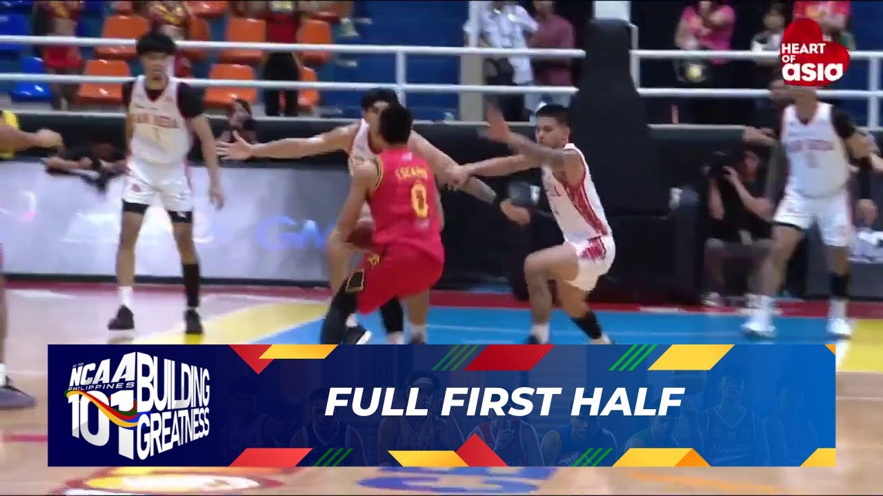 FULL FIRST HALF - San Beda Red Lions vs Mapua Cardinals | NCAA Season 101