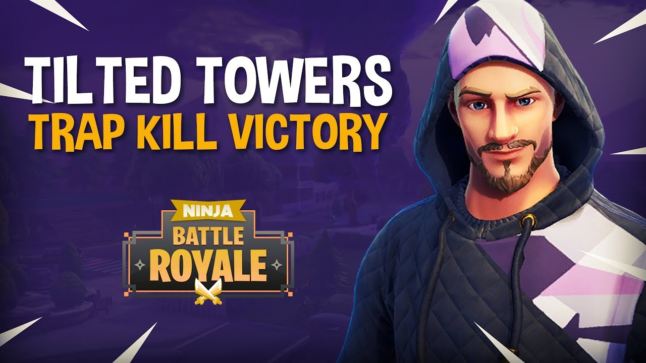Tilted Towers: Trap Kill Victory!! - Fortnite Battle Royale Gameplay - Ninja & KingRichard background