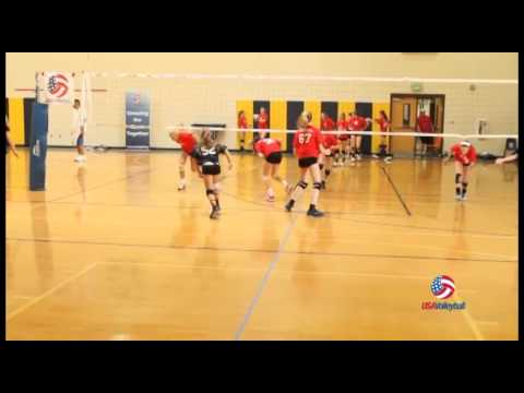 USAV Drill Video Monarch of the Court background