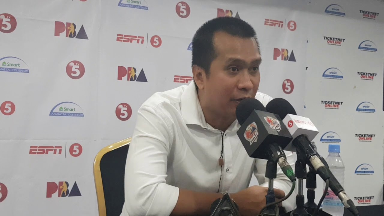 PBA Philippine Cup 2018 (Elims) - GlobalPort Batang Pier vs. Magnolia Hotshots (Post Game PressCon) background