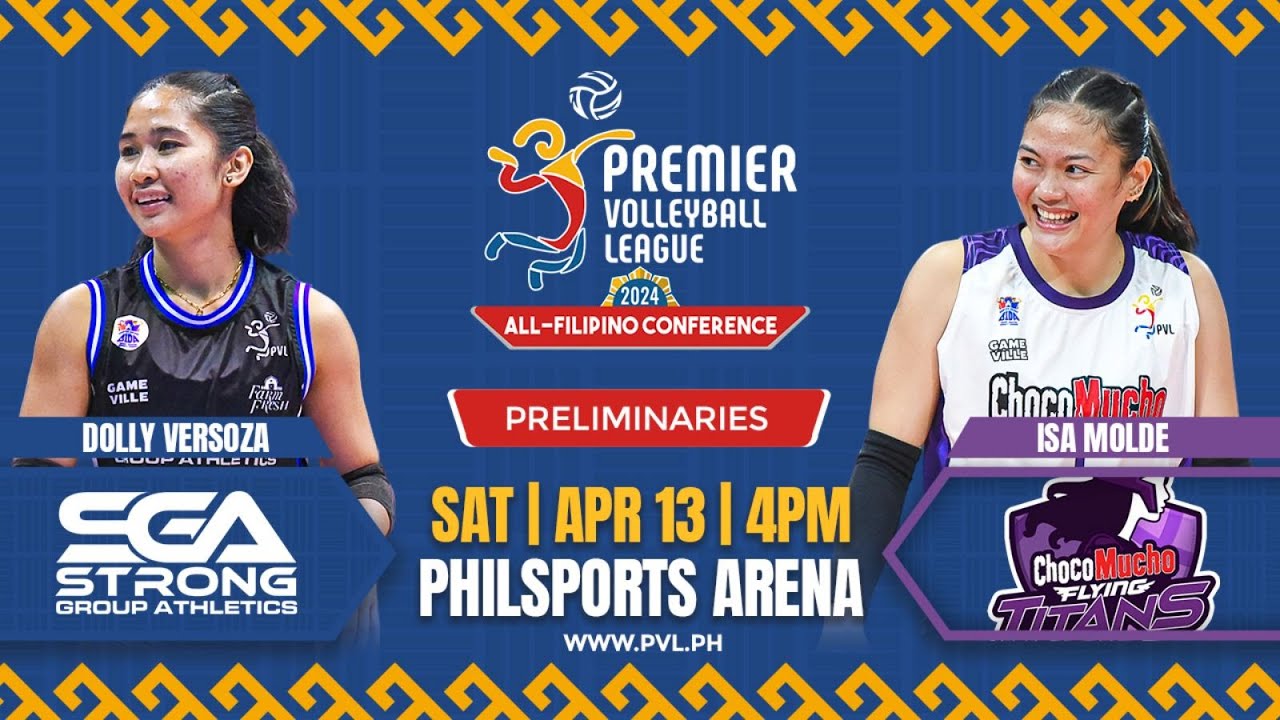 STRONG GROUP vs. CHOCO MUCHO - Full Match | Preliminaries | 2024 PVL All-Filipino Conference background