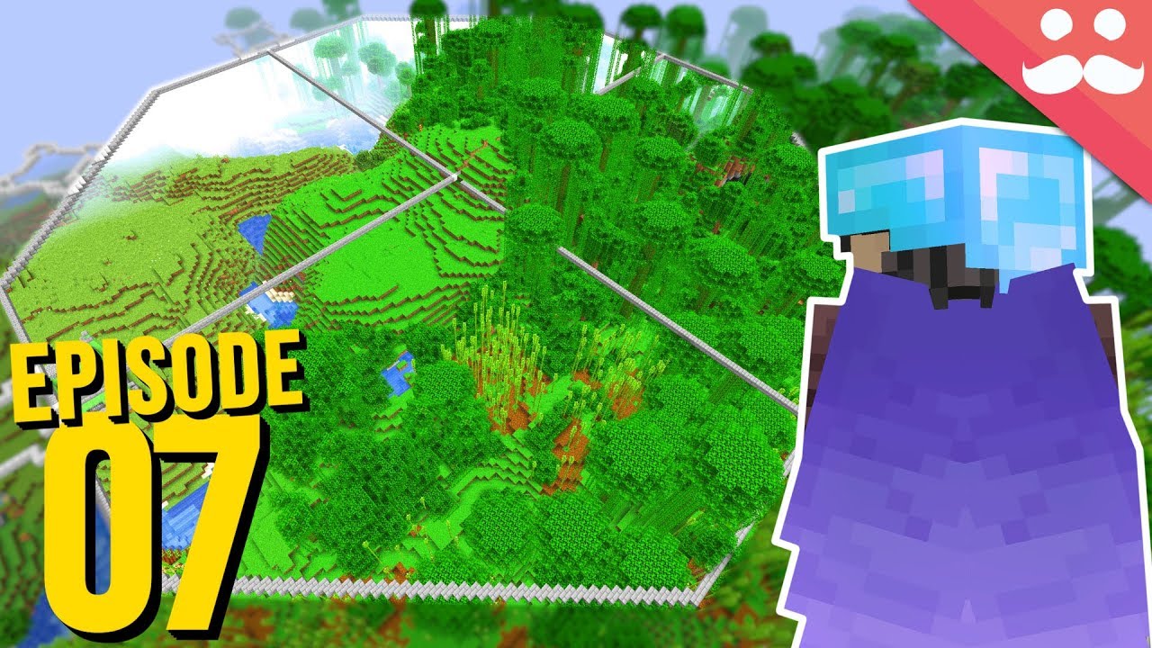 Hermitcraft 7: Episode 7 - BASE BEGINS! background