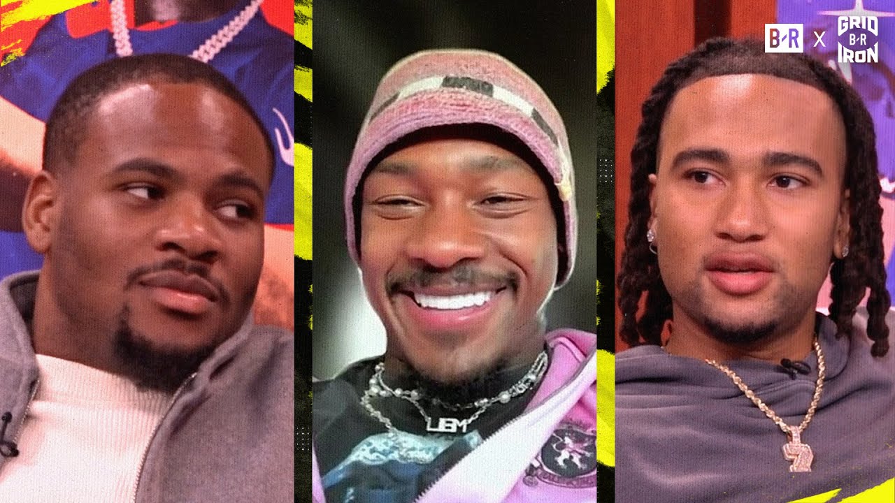 Stefon Diggs Surprises His New QB C.J. Stroud on NFL Draft Live Show background