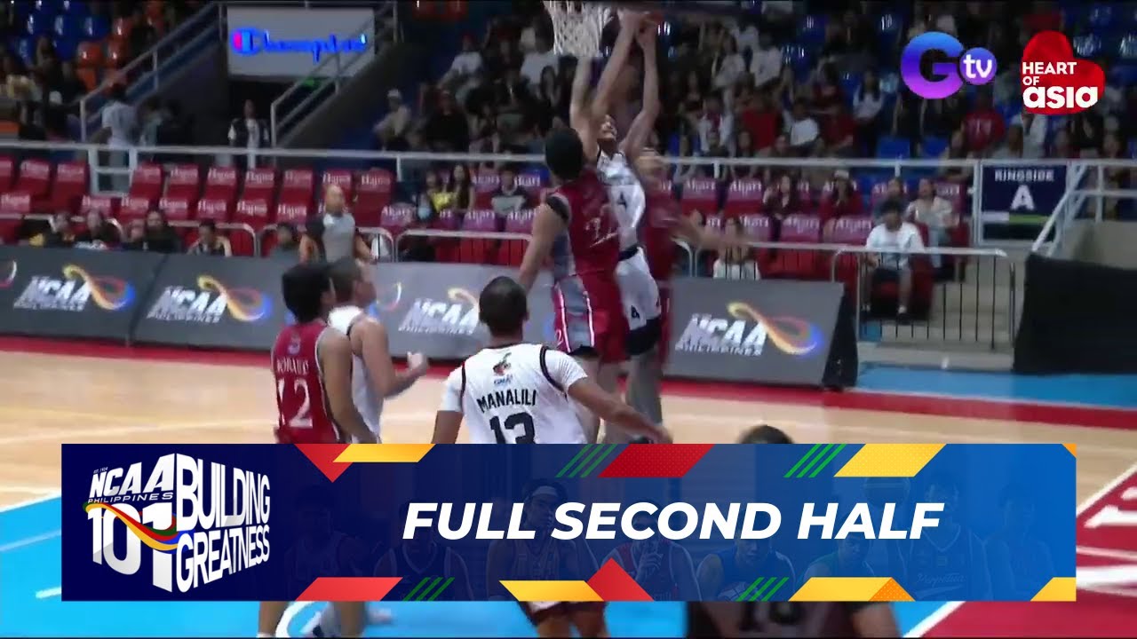 FULL SECOND HALF - Letran Knights vs LPU Pirates | NCAA Season 101 background