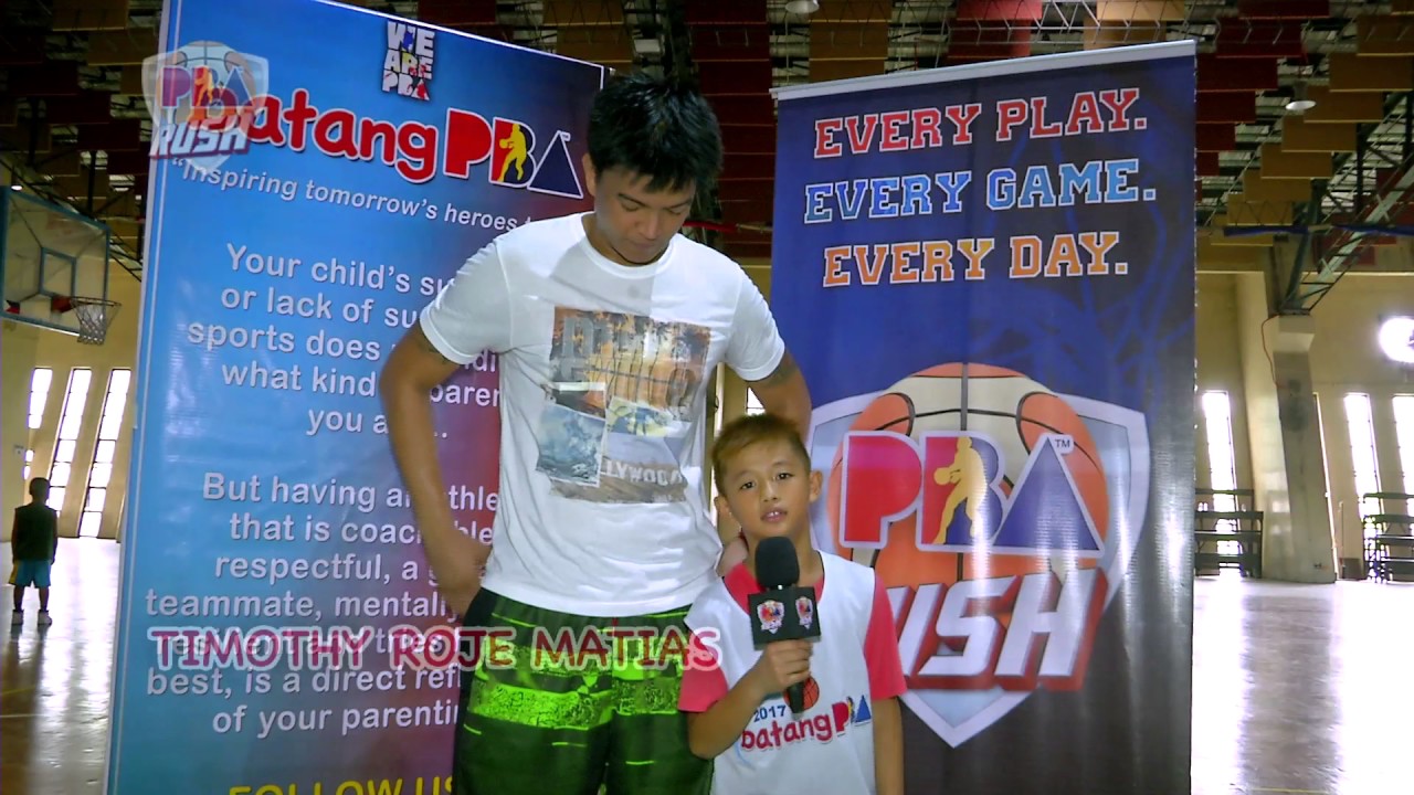 Batang PBA Basketball Camp (8-11yrs old) Day 3 background