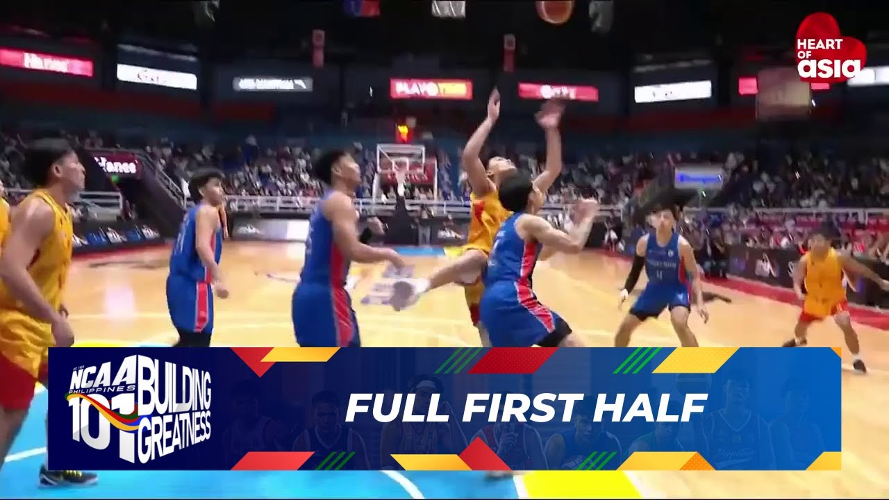 FULL FIRST HALF - SSC-R Golden Stags vs. Arellano Chiefs | NCAA Season 101 backdrop