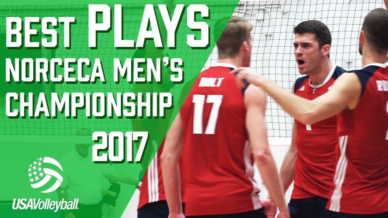 Best Plays from NORCECA Men's Championship 2017 | USA Volleyball background