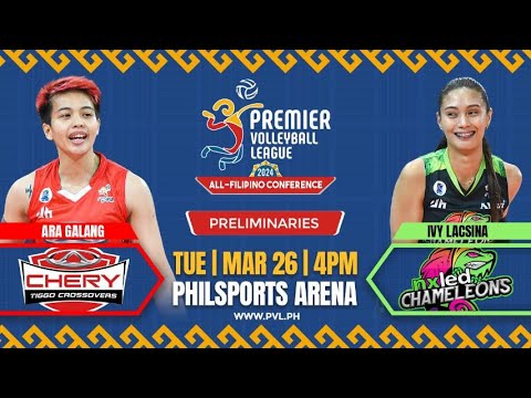 CHERY TIGGO vs. NXLED - Full Match | Preliminaries | 2024 PVL All-Filipino Conference background