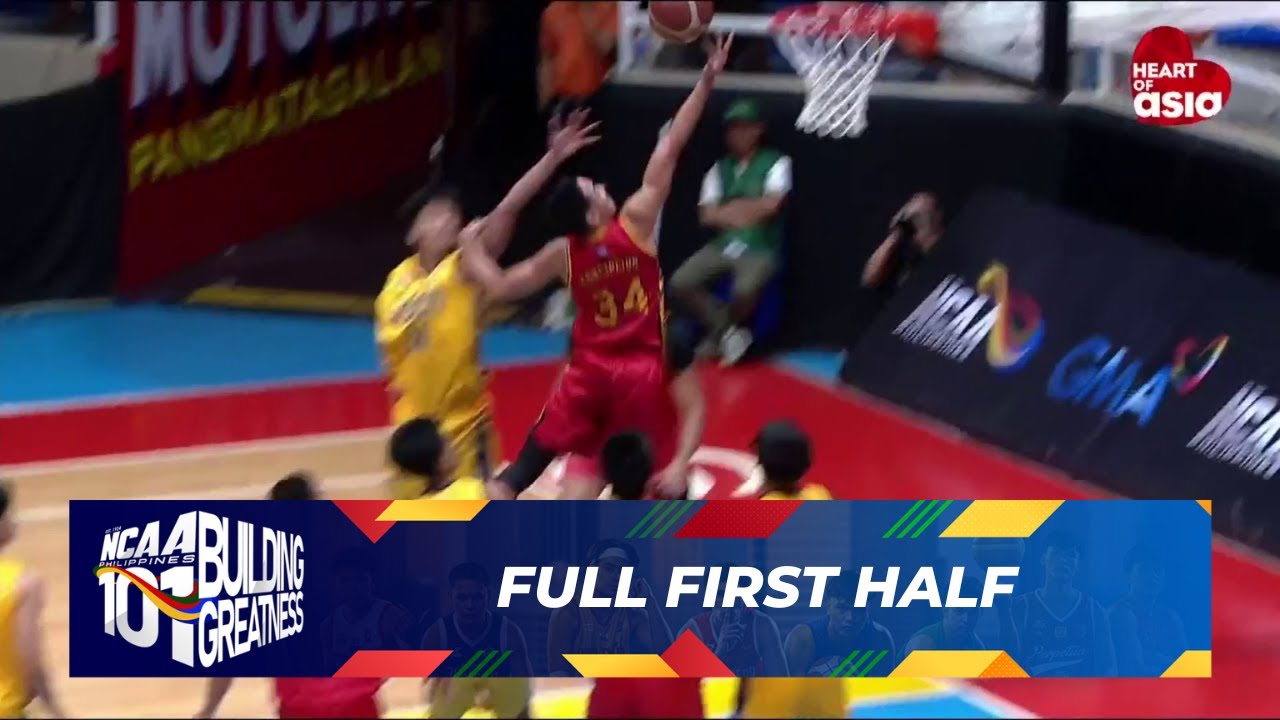 FULL FIRST HALF - JRU Heavy Bombers vs Mapua Cardinals | NCAA Season 101