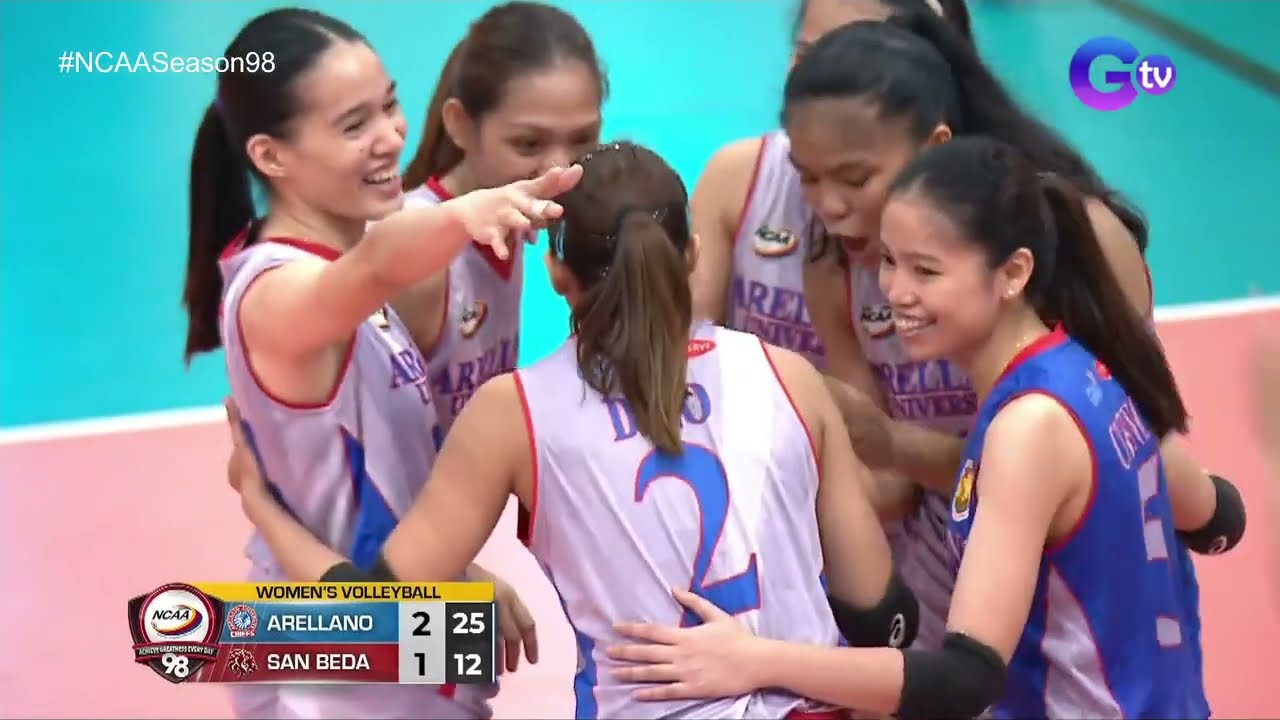 NCAA Season 98 WVB: Set 4 (Arellano vs. San Beda) (February 22, 2023) background