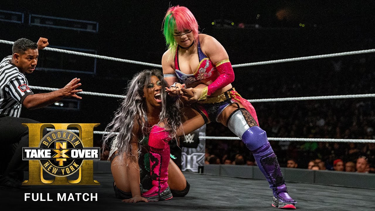 FULL MATCH - Asuka vs. Ember Moon - NXT Women's Title Match: NXT TakeOver: Brooklyn III background