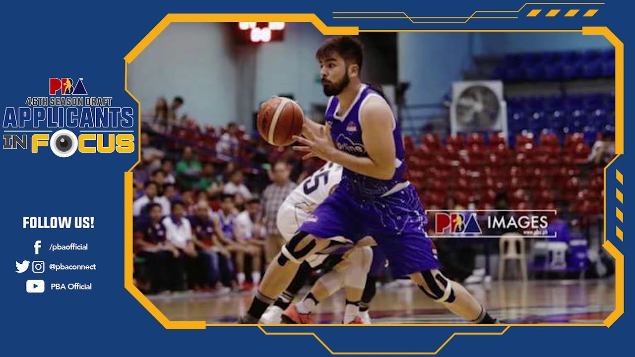 PBA Rookie Draft Applicants 2021: Andre Paras background