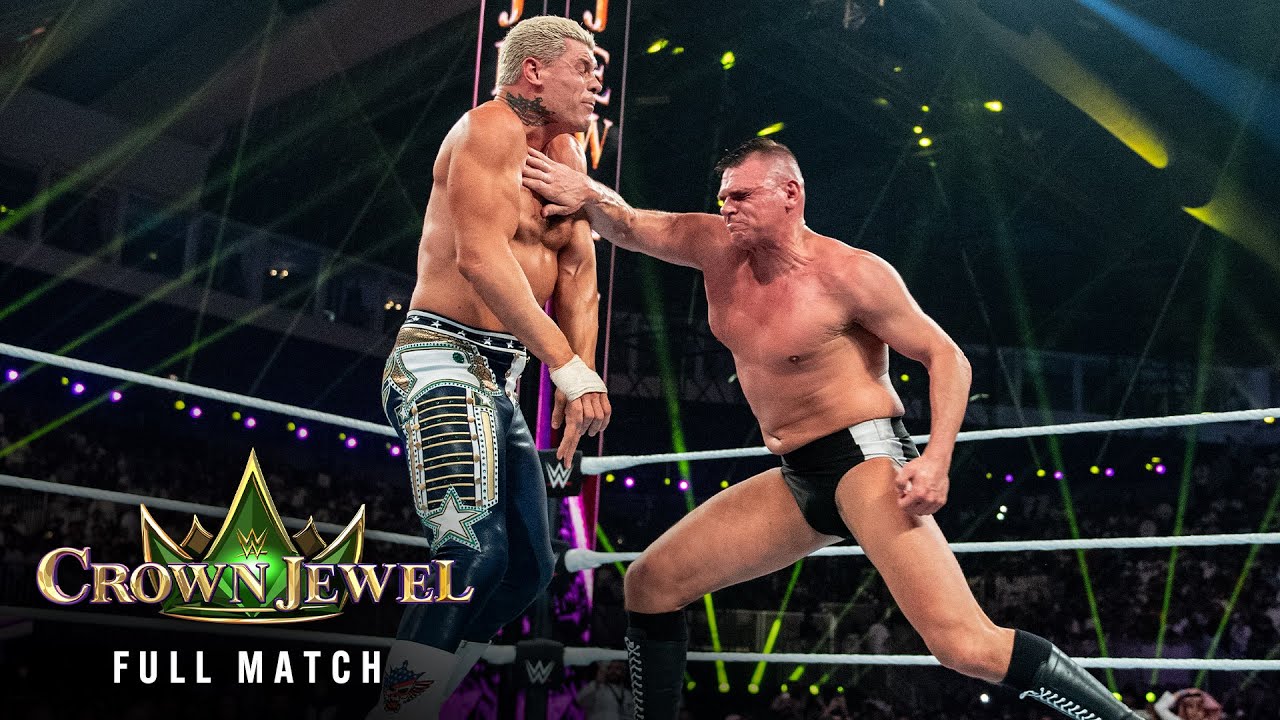 FULL MATCH: Cody Rhodes vs. Gunther | Crown Jewel Championship: Crown Jewel 2024 backdrop