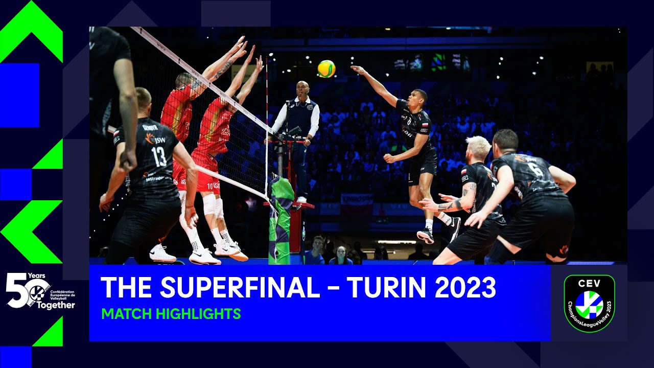 Highlights I Grupa Azoty Kędzierzyn-Koźle vs. Jastrzebski Wegiel I SuperFinals Turin 2023