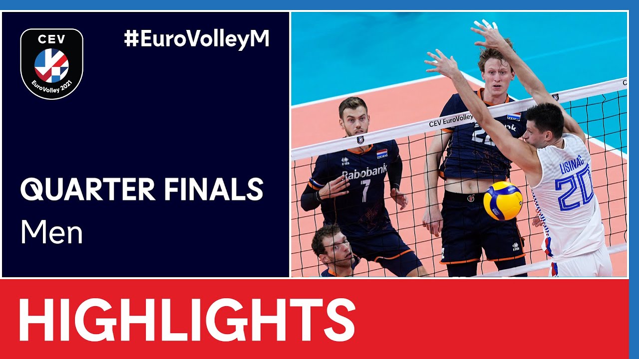 The Netherlands vs. Serbia Highlights - #EuroVolleyM
