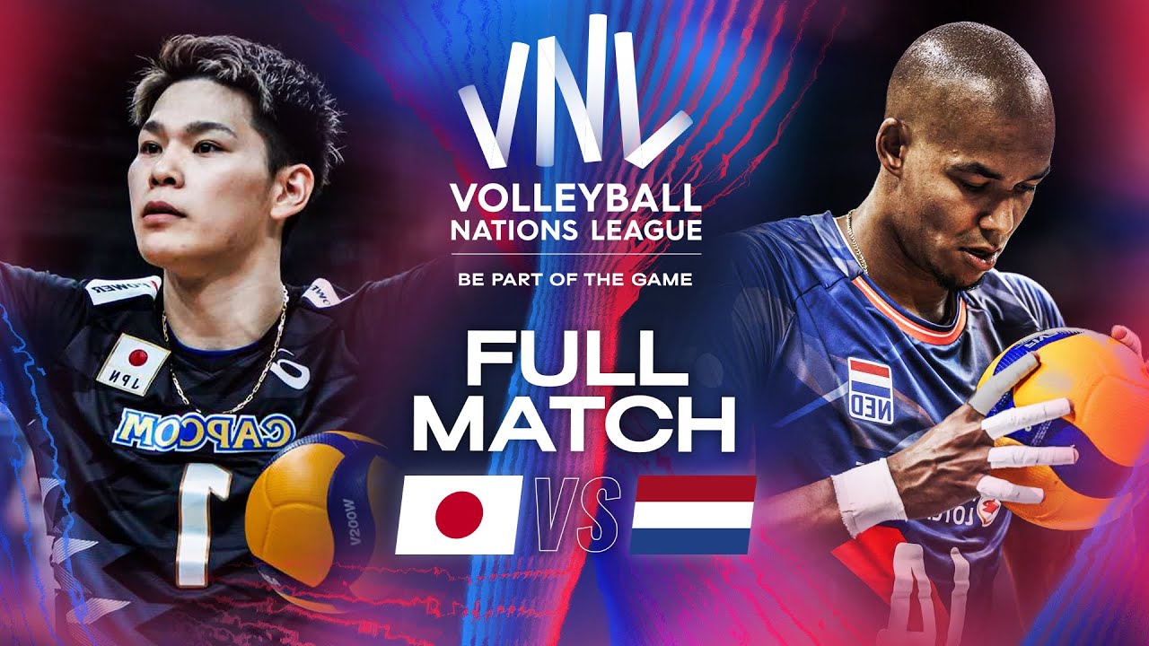 Japan ЁЯЗпЁЯЗ╡ vs. Netherlands ЁЯЗ│ЁЯЗ▒ - VNL 2024 | Full Match - Week 3 backdrop