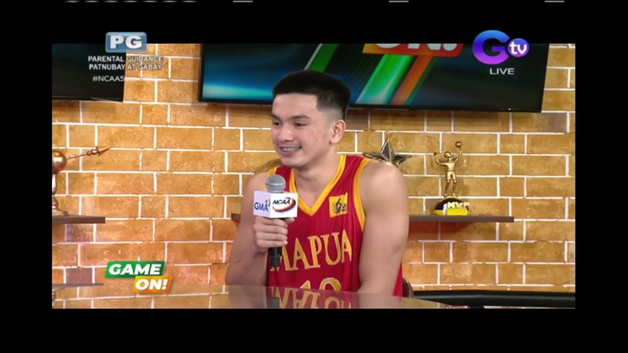 Rence Nocum talks about Mapua's journey in NCAA Season 97 | Game On background