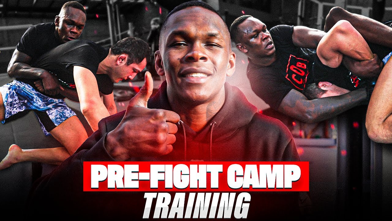 Israel Adesanya Has Been Making Serious Improvements To His Ground Game background