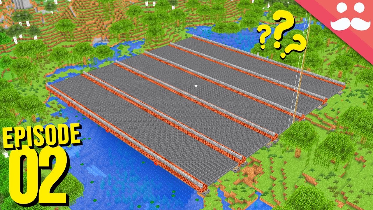 Hermitcraft 9: Episode 2 - WEIRD GIANT FARM background