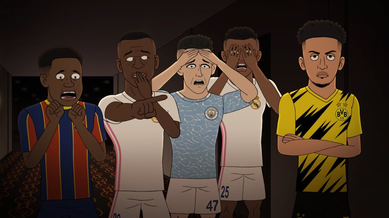 The Young UCL Stars Get Scared Straight | The Champions S4E3 background