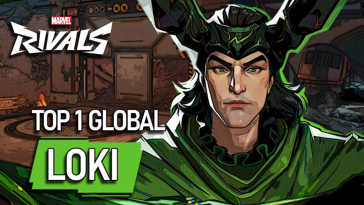 TOP 1 GLOBAL LOKI ! able076 - MARVEL RIVALS PRO background
