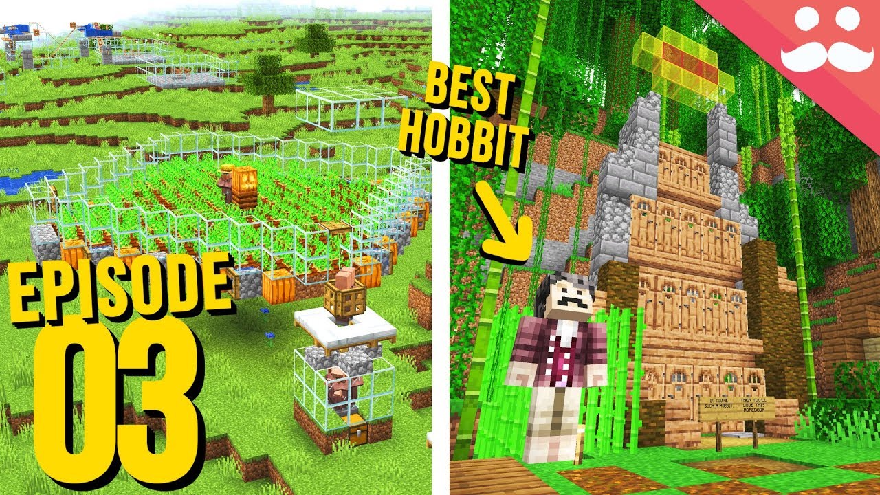 Hermitcraft 7: Episode 3 - Villagers and BUMBO BAGGINS backdrop