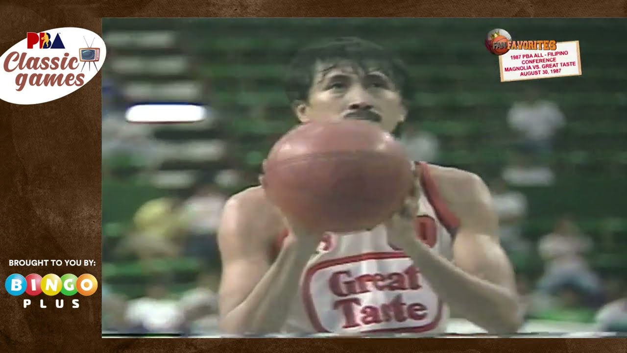 #PBAClassicGames MAGNOLIA vs. GREAT | 1987 All Filipino Conference | SEMIS | Aug. 30, 1987 - 3rd Q background
