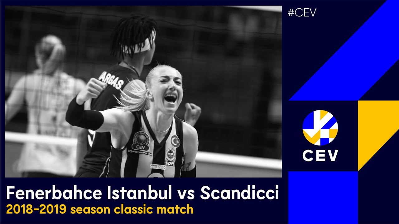 Fenerbahce Opet ISTANBUL vs Savino Del Bene SCANDICCI FULL MATCH - 2019 #CLVolleyW Quarter-Finals backdrop