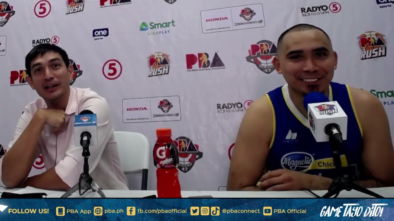 PBA Post Game Interview November 27: Magnolia beats Meralco 108-96.