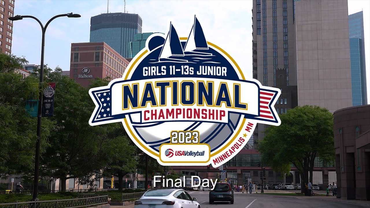 2023 USA Volleyball Girls Junior National Championship 11-13s | Final Day Highlights backdrop