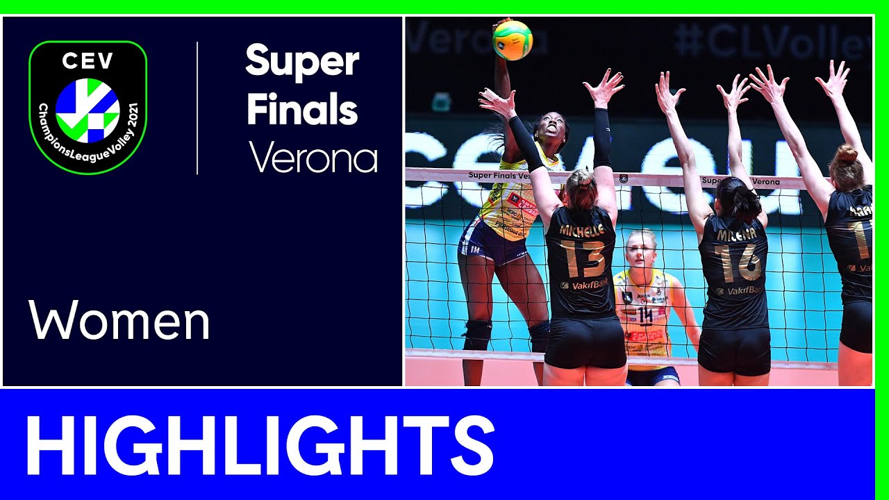 A. Carraro Imoco CONEGLIANO vs. VakifBank ISTANBUL Highlights - #SuperFinalsVerona background