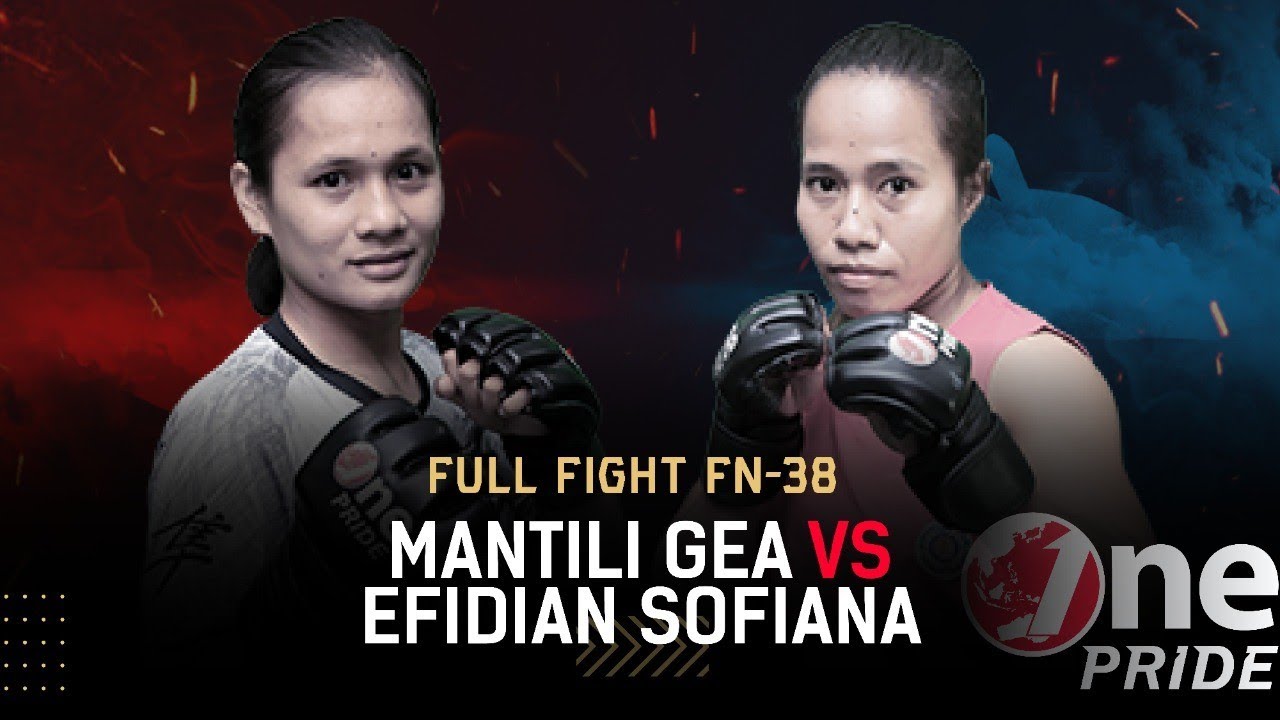 Fighter Debutan! 🤩 Mantili Gea vs Efidian Sofiana || Full Fight One Pride MMA FN-38 backdrop