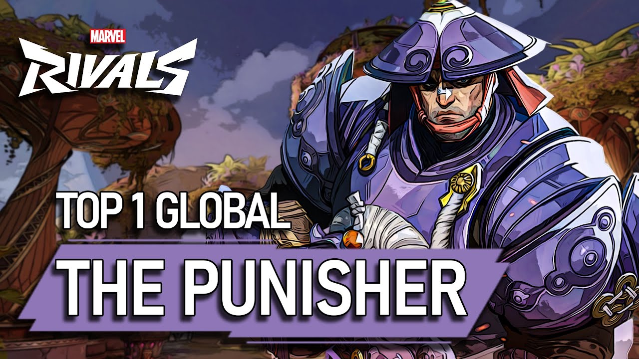 TOP #1 GLOBAL THE PUNISHER ! sapatik - MARVEL RIVALS PRO